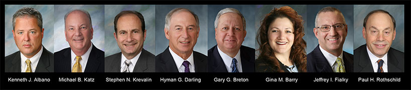 Eight Attorneys Named as 2020 Best Lawyers | Kenneth J. Albano | Michael B. Katz | Stephen N. Krevalin | Hyman G. Darling | Gary G. Breton | Gina M. Barry | Jeffrey I. Fialky | Paul H. Rothschild